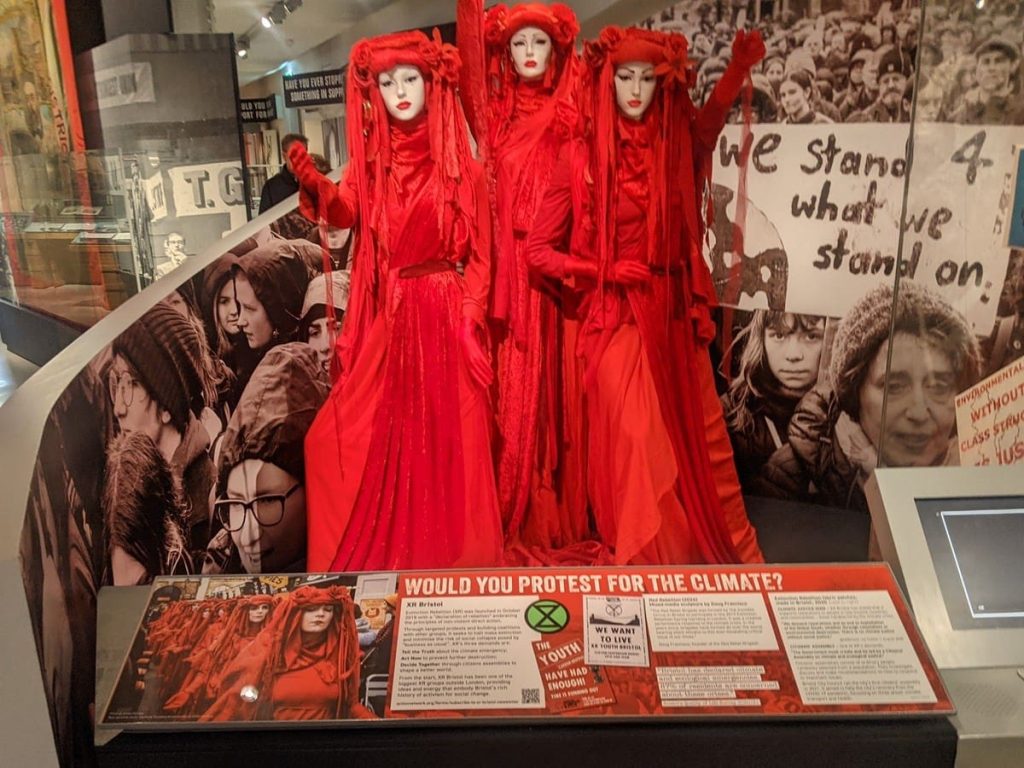 Read more about the article Extinction Rebellion just got its own spot in a Bristol museum