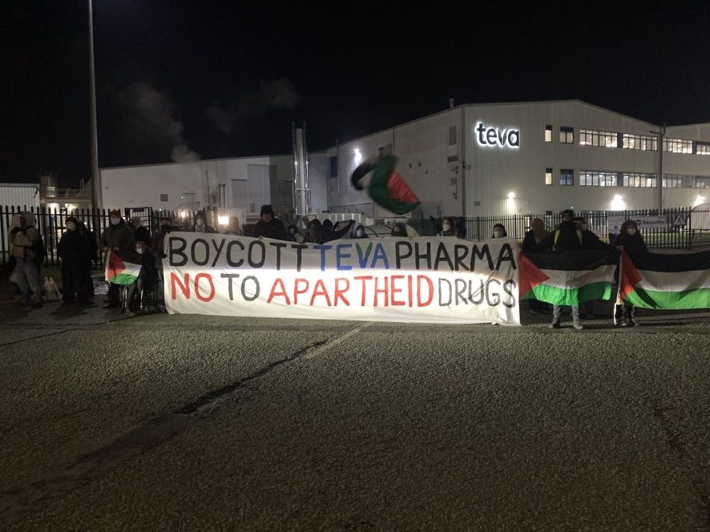 Read more about the article Teva factory in the UK shut down over Israel’s Gaza genocide