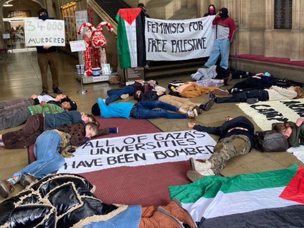 Read more about the article Bristol University faces more action over links to Israel arms trade