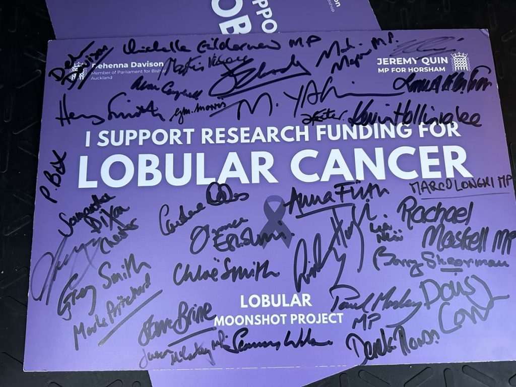 Read more about the article Lobular breast cancer in spotlight as 220 UK MPs pledge support