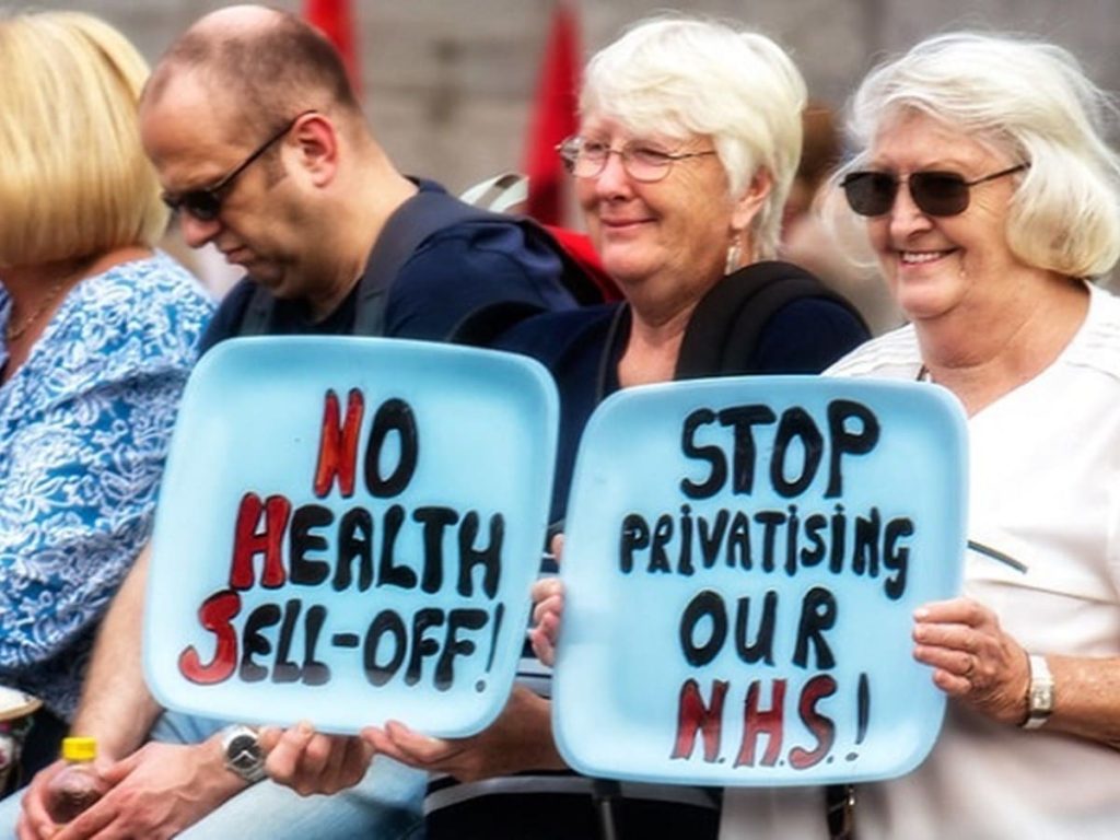 Read more about the article NHS privatisation has now been mapped across England