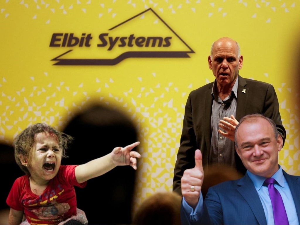 Read more about the article Elbit System are lying to the Lib Dems & they’re falling for it