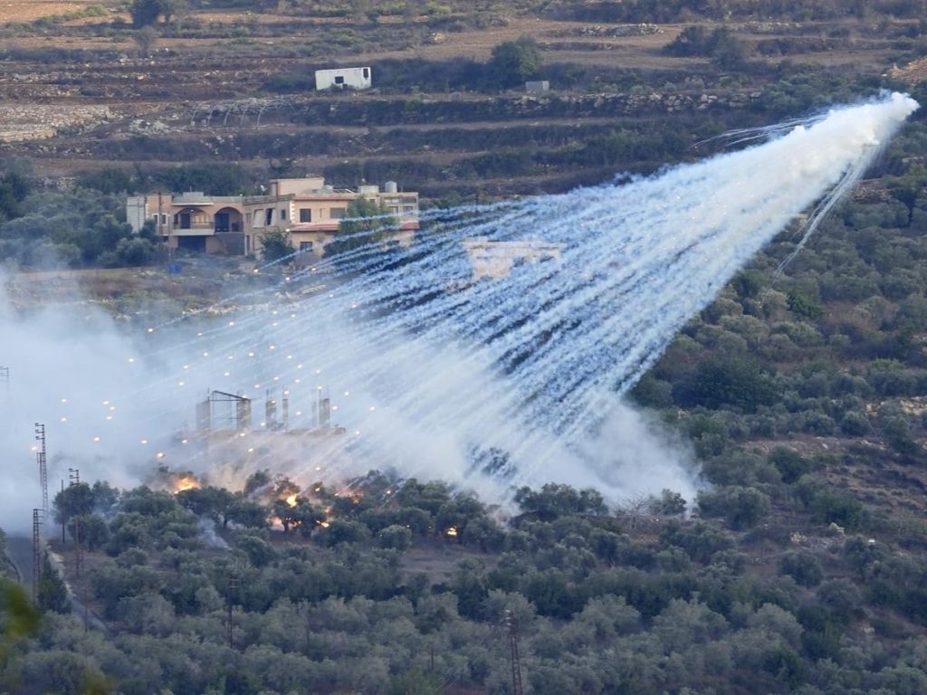 Read more about the article Israel white phosphorus use is being funded by a UK mine