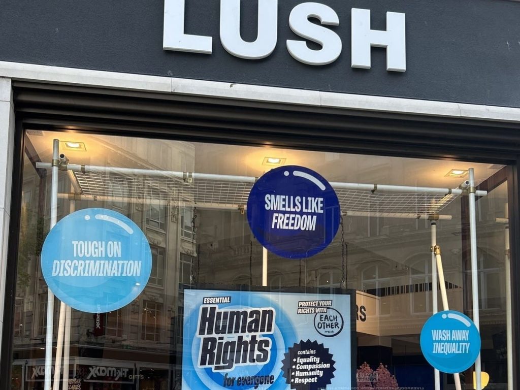 Read more about the article LUSH launches nationwide campaign over human rights