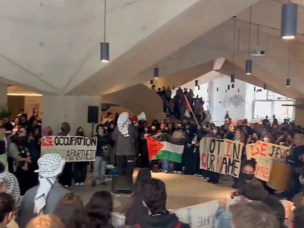 Read more about the article LSE protests, occupation, demands, and damning report over Israel