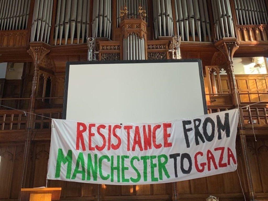 Read more about the article University of Manchester now occupied by students over Israel