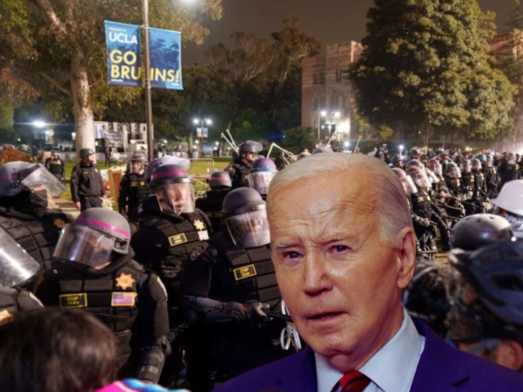Read more about the article Biden shames his authoritarian self over US university protests