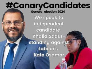 Read more about the article indy candidate against Labour’s Kate Osamor