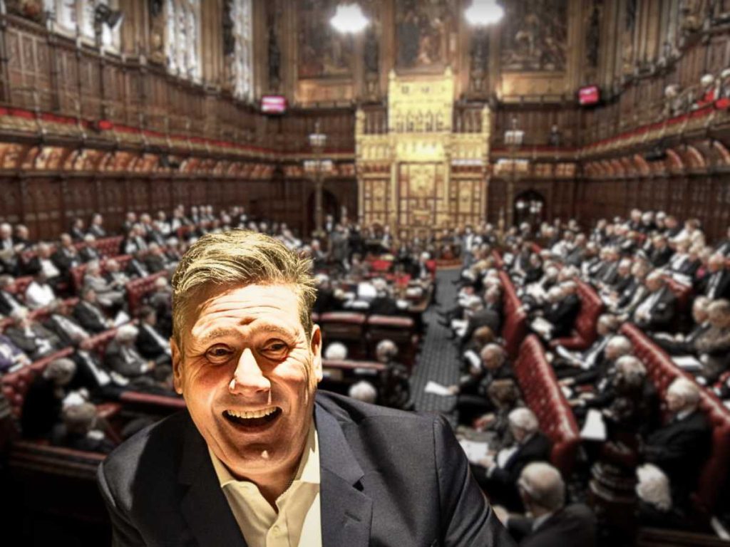 Read more about the article Starmer House of Lords U-turn apparent with plans for peerages