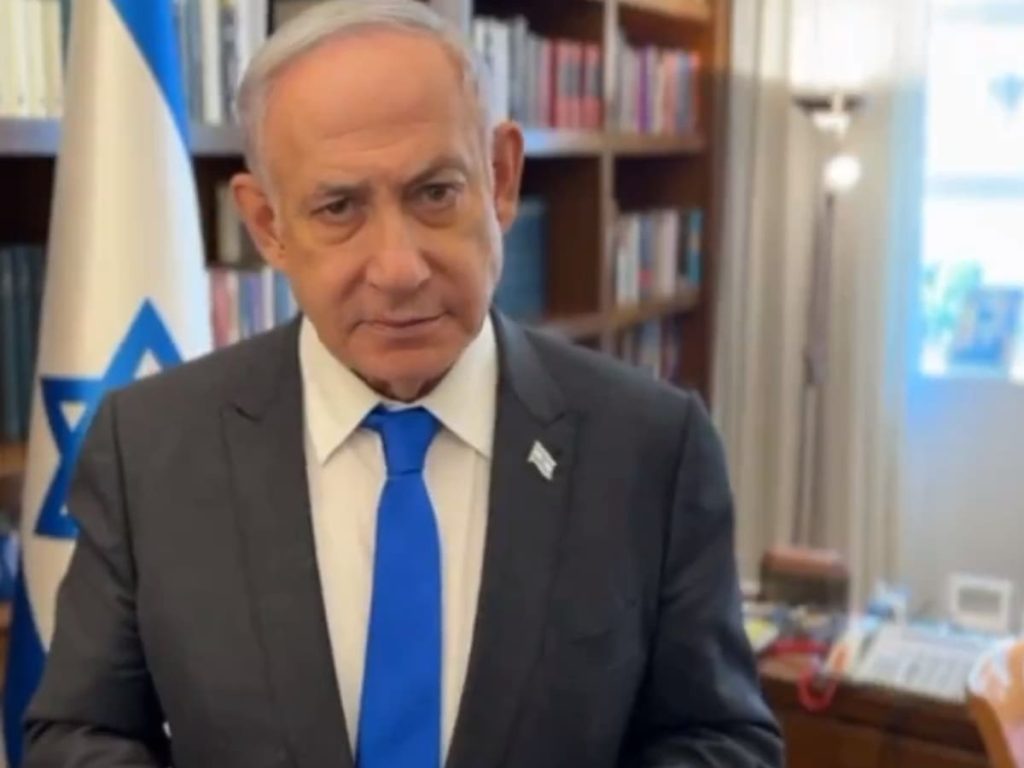 Read more about the article Netanyahu invokes WWII to drum up support for Gaza genocide