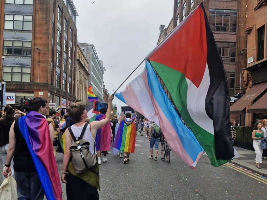 Read more about the article Glasgow Pride faced radical bloc over Israel sponsorship