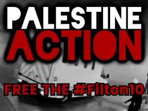 Read more about the article Palestine Action three more charged over Filton Elbit action