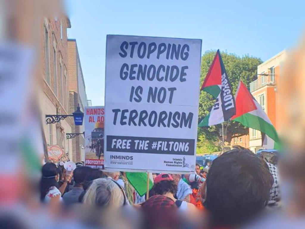 Read more about the article Palestine Action activists continue to be held under terror laws