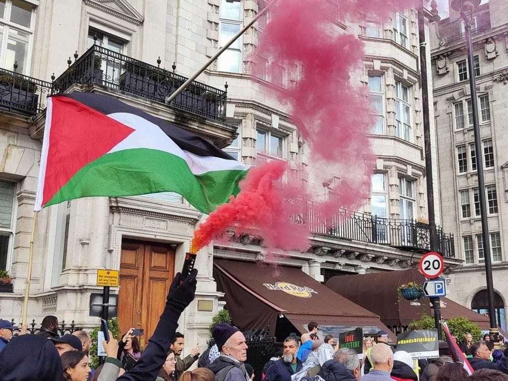 Read more about the article Met Police already obstructing this week’s pro-Palestine march