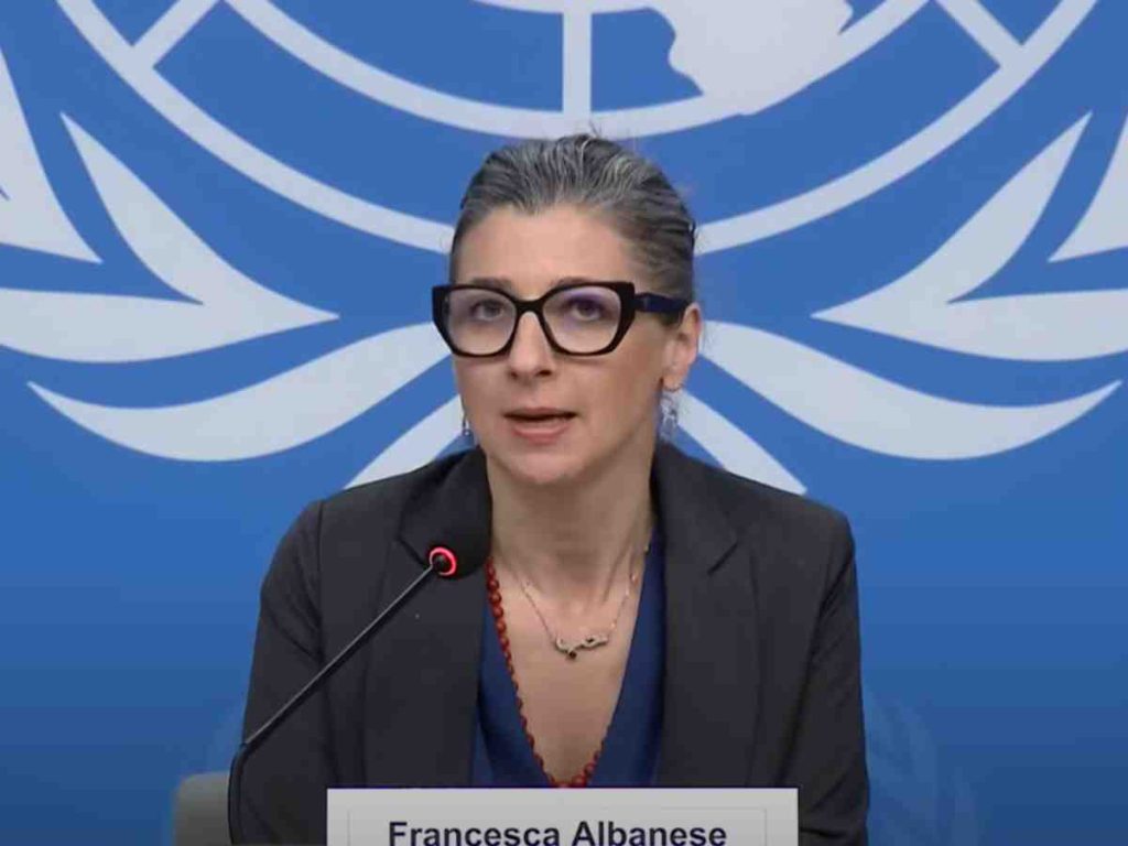 Read more about the article Francesca Albanese warns Israel’s ‘genocidal violence’ is spreading