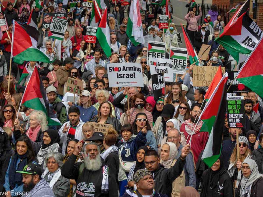 Read more about the article Palestine UK national demo facing increased suppression by cops