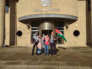 Read more about the article Palestine Action ‘Shipley 4’ walk free from court