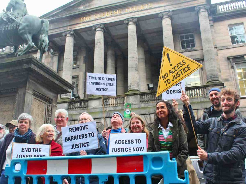 Read more about the article Scotland sees protests over lack of legal aid and access to justice