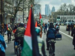 Read more about the article Great Ride of Return taking place in 15 cities with Gaza Sunbirds