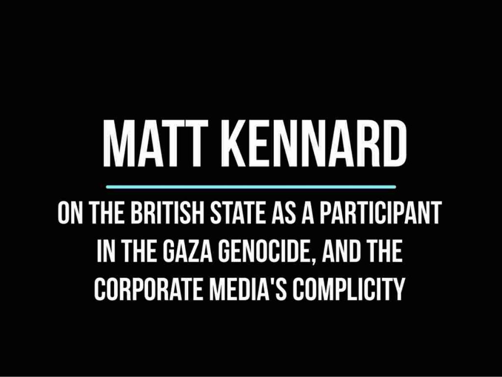 Read more about the article Matt Kennard speaks at the Transform conference 2024