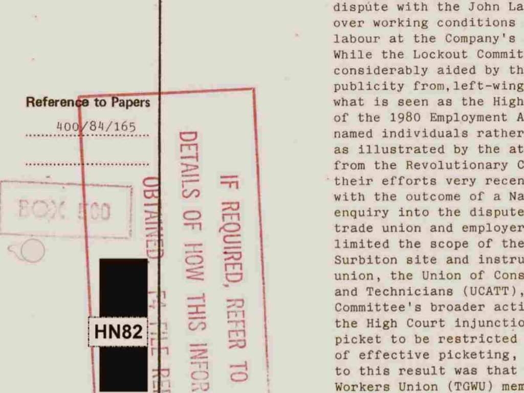 Read more about the article Special Branch files exposed during Spycops inquiry prompt anger