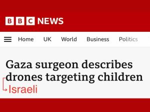 Read more about the article BBC lays cover for Israel over British surgeons claims at parliament