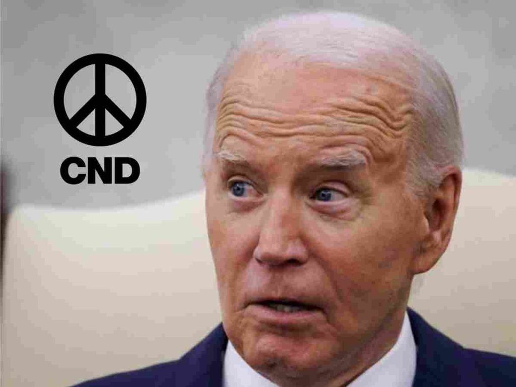 Read more about the article CND slams Biden’s Ukraine weapons decision as ‘reckless’